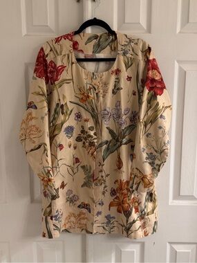 Vintage Botanical Coat